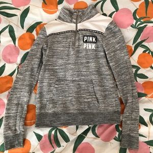 SOLD Victoria’s Secret PINK Quarter Zip Sweatshirt